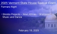 Vermont State House Special Event - Farmers Night - Shidda Projects - West African / Ghanaian Music and Dance 2/19/2025