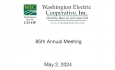 Washington Electric Cooperative - 85th Annual Meeting 5/2/2024