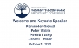 25th Women’s Economic Opportunity Conference - Welcome and Keynote Speaker 10/1/2022
