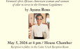 Portrait Unveiling Celebrates the First African-American Woman to Serve in the VT Legislature