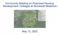 Aacred Development - Community Meeting on Proposed Housing Development 5/12/2022