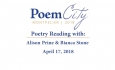 Poem City - Alison Prine & Bianca Stone 2018