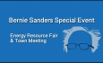 Bernie Sanders Special Event - Energy Resource Fair & Town Meeting