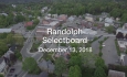 Randolph Selectboard - December 13, 2018