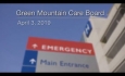 Green Mountain Care Board - April 3, 2019