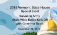 Vermont State House Special Event - Salvation Army State Wide Kettle Kick Off