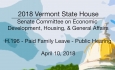 Vermont State House: H.196 - Paid Family Leave - Public Hearing 4/10/18