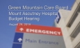 Green Mountain Care Board - Mount Ascutney Hospital Budget Hearing 8/29/18