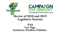 Review of  2018 and 2019 legislative Sessions with Guy Page