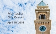 Montpelier City Council - April 10, 2019