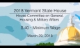 Vermont State House: S.40 - Minimum Wage 3/29/18