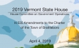 Vermont State House - H.535 Amendments to the Charter of the Town of Brattleboro 4/4/19