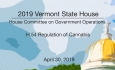 Vermont State House - H.54 Regulation of Cannabis 4/30/19