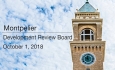 Montpelier Development Review Board - October 1, 2018