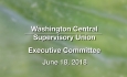 Washington Central Supervisory Union - Executive Committee Meeting 6/18/18