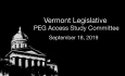 PEG Access Study Committee - September 18, 2019