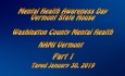 Abled and On Air - Mental Health Awareness Day Vermont State House Part 1 1/30/19