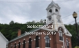 Bethel Selectboard - December 9, 2019