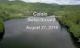 Calais Selectboard - August 27, 2018