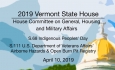 Vermont State House - S.68, S.111 4/10/19