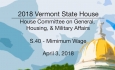 Vermont State House: S.40 - Minimum Wage 4/3/18