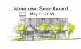 Moretown Select Board - May 21, 2018