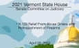 Vermont State House - H.133 Relief From Abuse Orders and Relinquishment of Firearms 4/22/2021