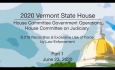 Vermont State House - S.219 Racial Bias and Excessive Use of Force  Part 1 6/23/2020