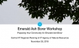 Central VT Regional Planning - Emerald Ash Borer Workshop