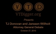 VT Digger Presents Attorney General Debate 10/27/18