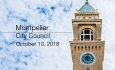 Montpelier City Council - October 10, 2018