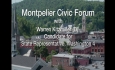 Montpelier Civic Forum - Warren Kitzmiller (D) Candidate for State Representative, Washington 4