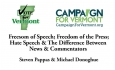 Vote for Vermont: Freedom Speech & Freedom of Press