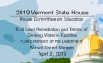 Vermont State House - S.40, H.39 4/2/19