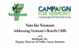 Addressing Vermont's Benefit Cliffs