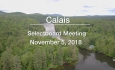 Calais Selectboard - November 5, 2018