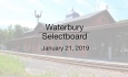 G waterburyMM 20190121 Selectboard
