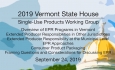 Vermont State House - Single-Use Products Working Group 9/24/19