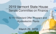 Vermont State House - S.170 Standard Offer Program and Hydroelectric Plants 3/29/19