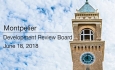 Montpelier Development Review Board - June 18, 2018