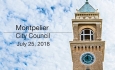 Montpelier City Council - July 25, 2018