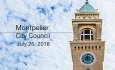 Montpelier City Council - July 25, 2018