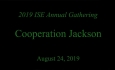 ISE 2019 Gathering - Cooperation Jackson