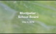 Montpelier School Board - May 2, 2018