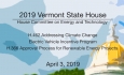 Vermont State House - H.462, Electric Vehicle Program, H.366 4/3/19