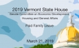Vermont State House - Paid Family Leave 3/21/19