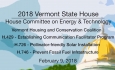 VT State House - Alternative Energy Issues