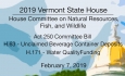 Vermont State House - Act 250 Committee Bill, H63, H171 2/7/19