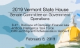 Vermont State House - S.47, Artificial Intelligence Task Force, OPR 2/8/19