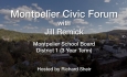 Montpelier Civic Forum: Jill Remick Candidate for Montpelier School Board